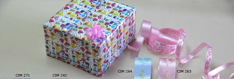 Cintas Lisas Impresas Cumpleaños y bebes